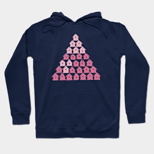 Birdhouses Stack Hoodie